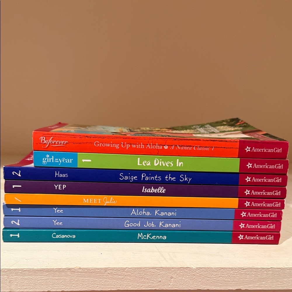 American Girl Colorful Book Collection